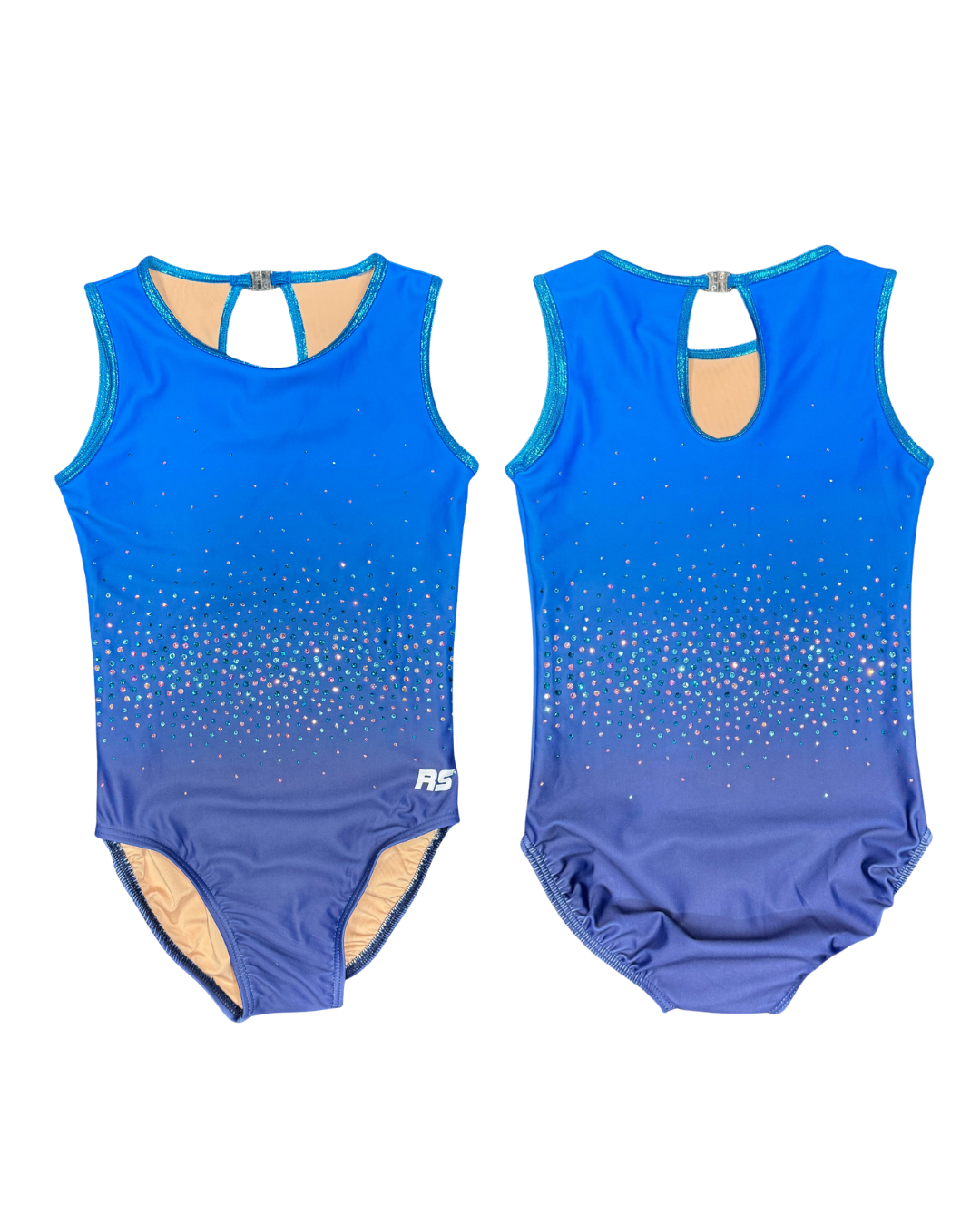 Frosted Bubblegum Sleeveless Leotard