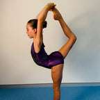 Cascade Purple Sleeveless Leotard