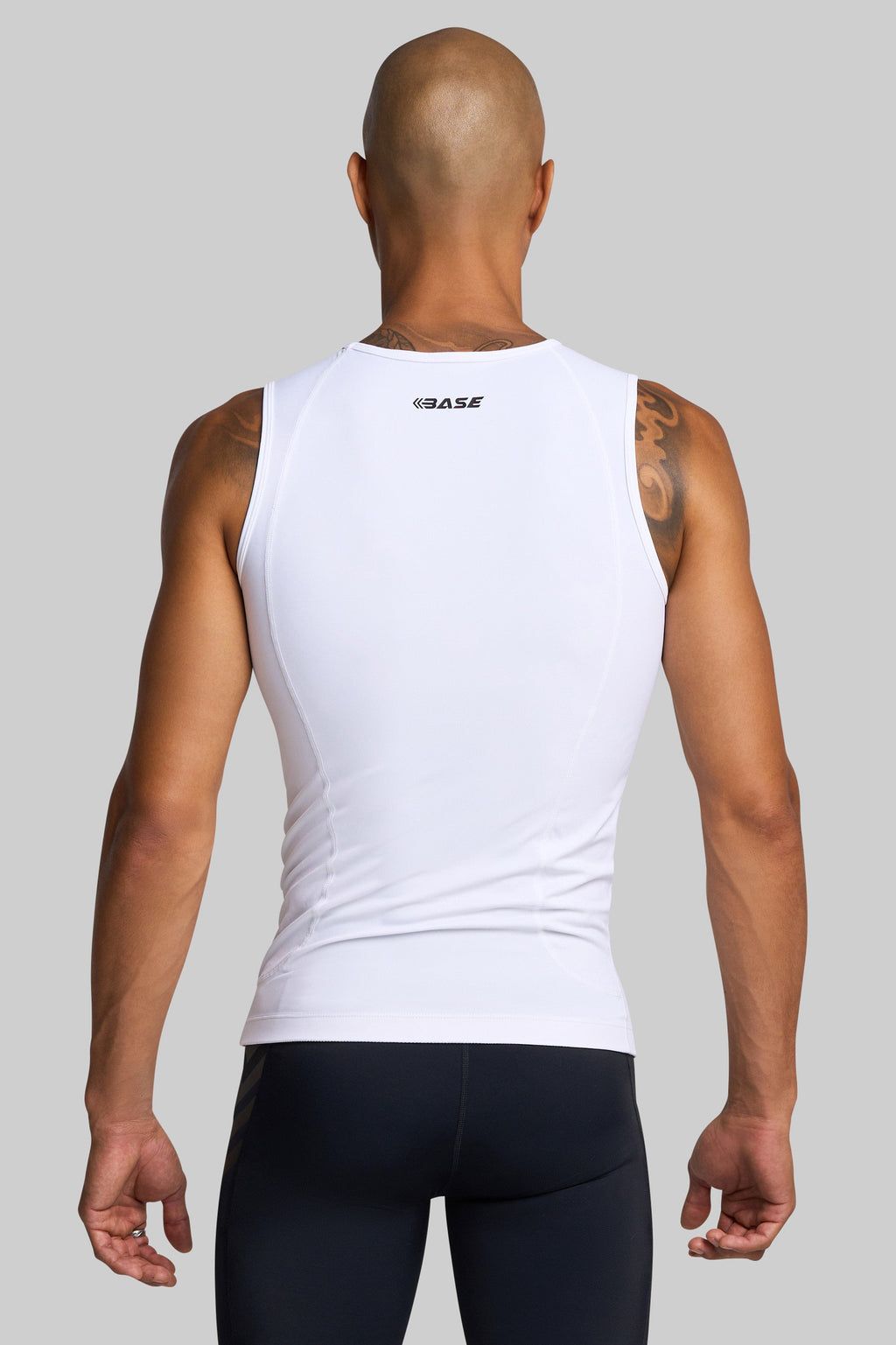 BASE Men's Compression Vest - White