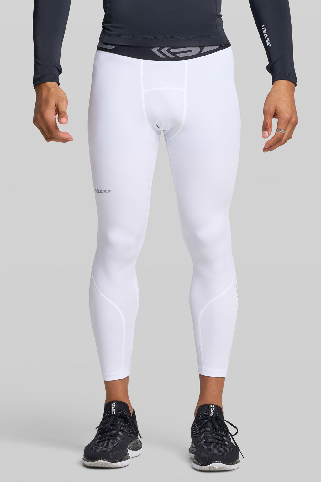 BASE Men's Performance Tights - White