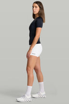 BASE Women's Short Sleeve Compression Tee - Black