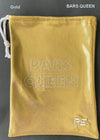 RS Gymwear Australia. Gold Bars Queen Grip Bag. Gold Bag.