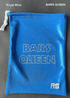 RS Gymwear Australia. Royal Blue Bars Queen Grip Bag. Royal Blue Bag.