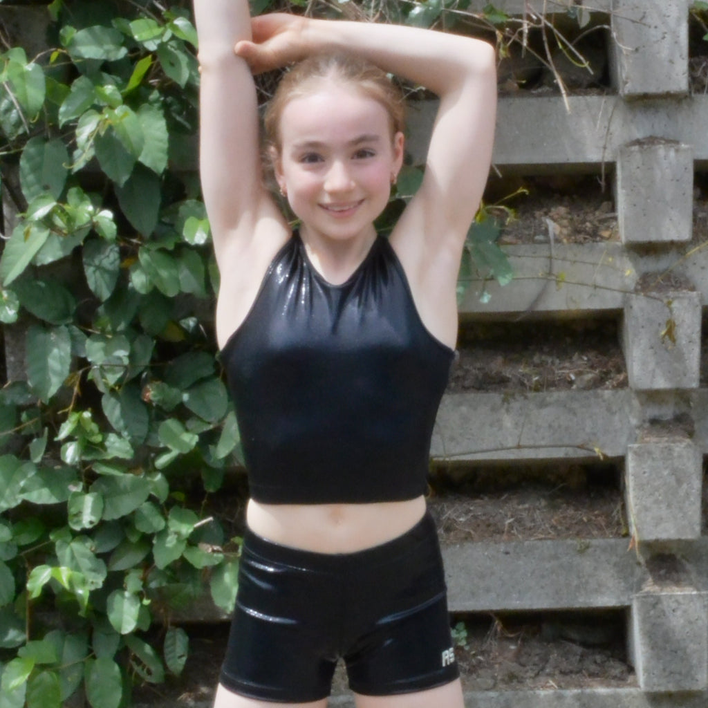 Black Mystique Everyday Crop Top