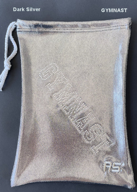 RS Gymwear Australia. GYMNAST Dark Silver Grip Bag.