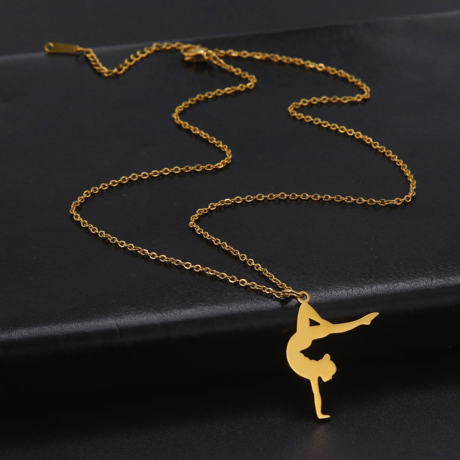Gymnastics Necklace - Gold