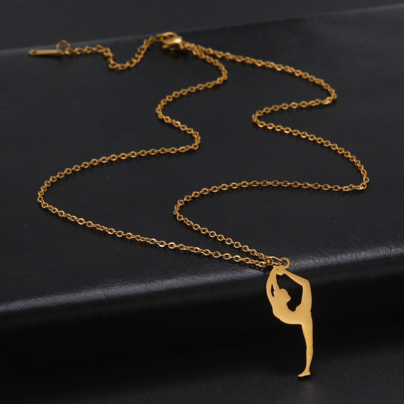 Gymnastics Necklace - Gold