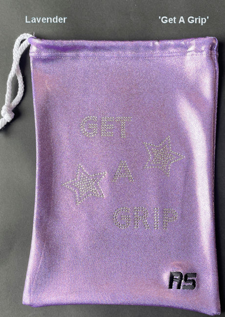 RS Gymwear Australia. Get A Grip Lavender Grip Bag.