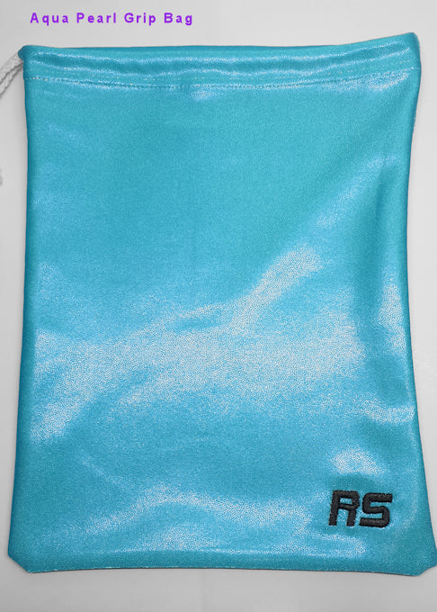 RS Gymwear Australia. Aqua Pearl Grip Bag
