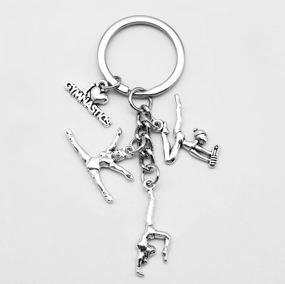 Gymnastics Key Ring