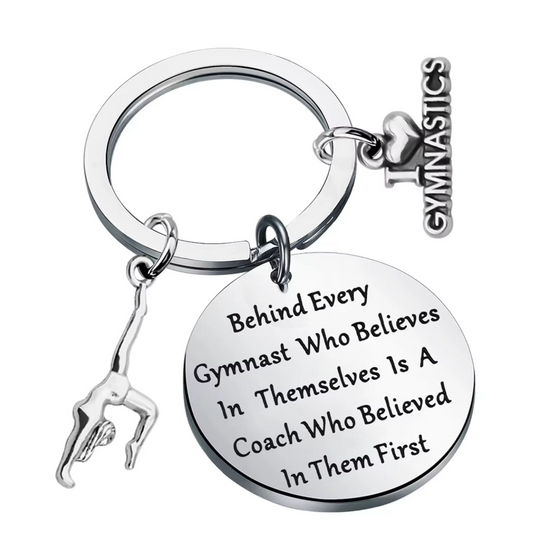 Gymnastics Key Ring