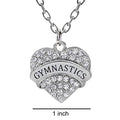 Gymnastics Necklace - Rhinestones