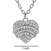 Gymnastics Necklace - Rhinestones
