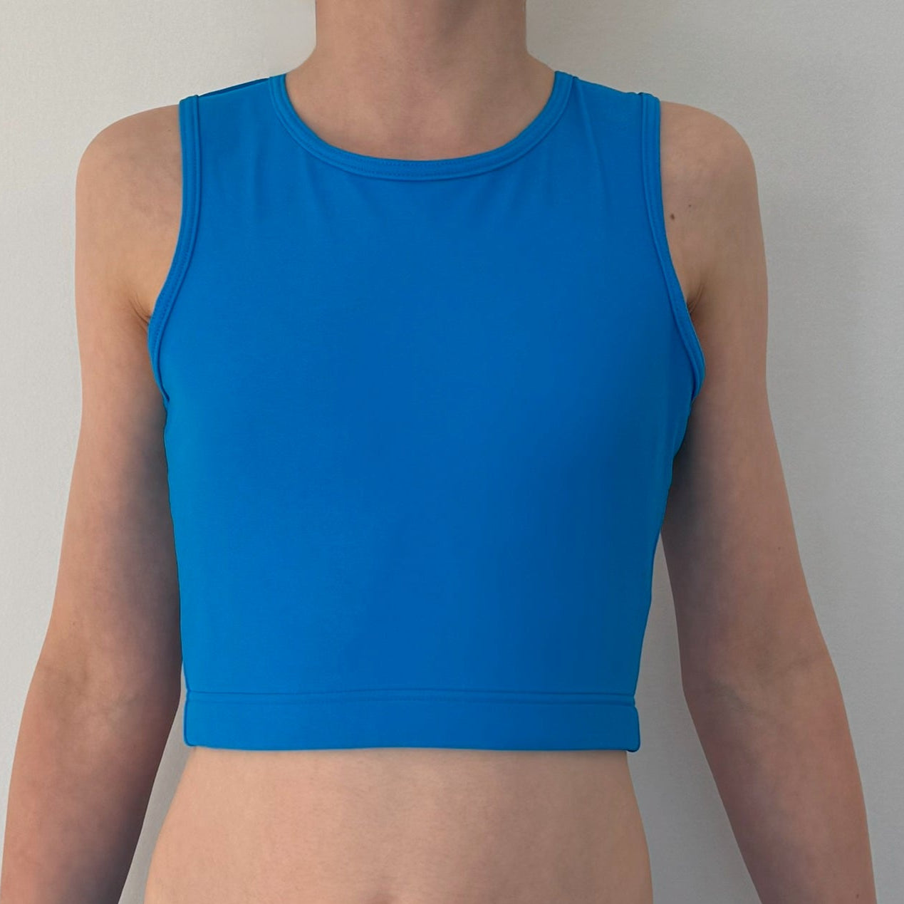 Blue Everyday Crop Top – RS Gymwear