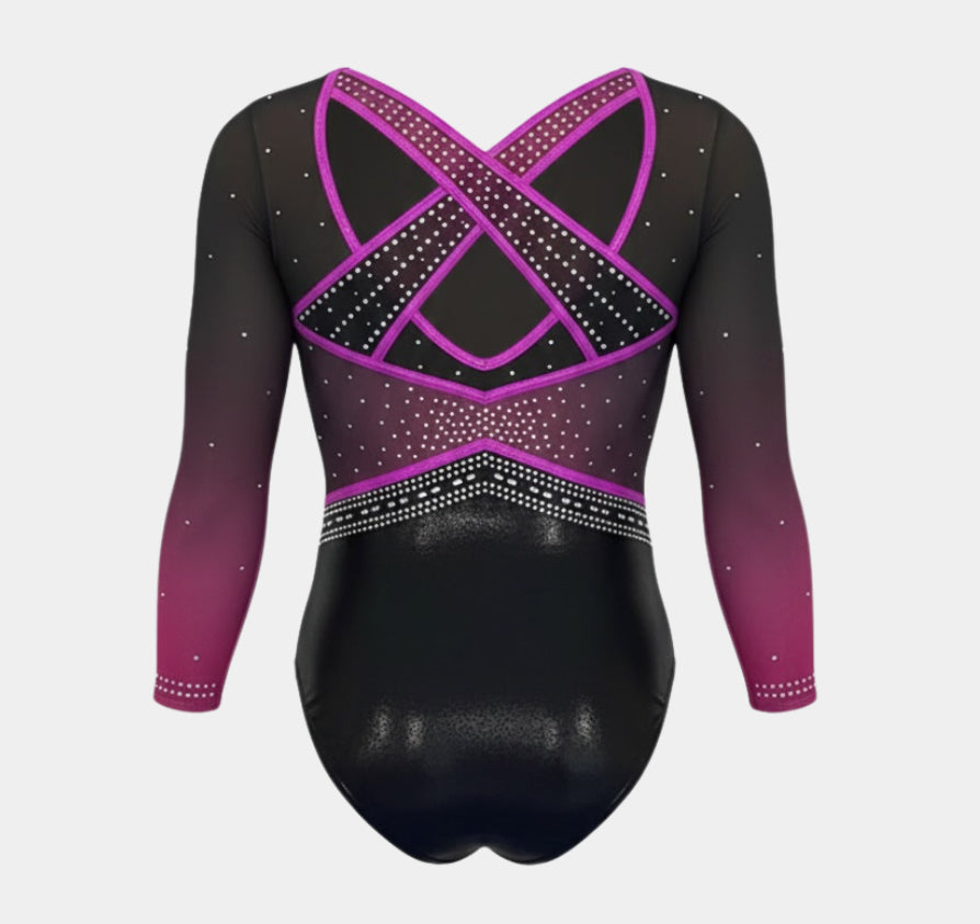 Infinity Long-Sleeve leotard - Senior Competition