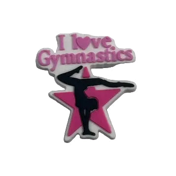 Gymnastics Shoe Charms