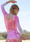 RSG-263 Katelyn Allure. RS Gymwear Australia. Pink leotard. 