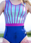 Elizabeth Rhapsody sleeveless leotard. RS Gymwear Australia