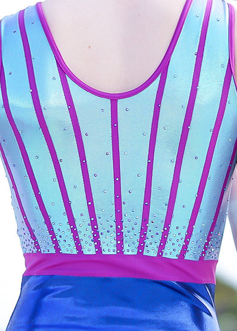 Elizabeth Rhapsody sleeveless leotard. RS Gymwear Australia