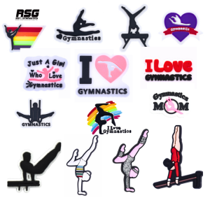 Gymnastics Shoe Charms