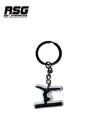 Gymnastics Key Ring