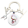 Gymnastics Key Ring