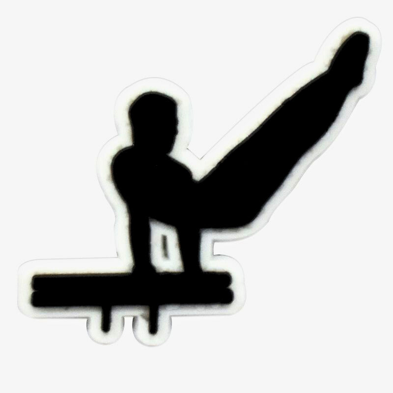 Gymnastics Shoe Charms