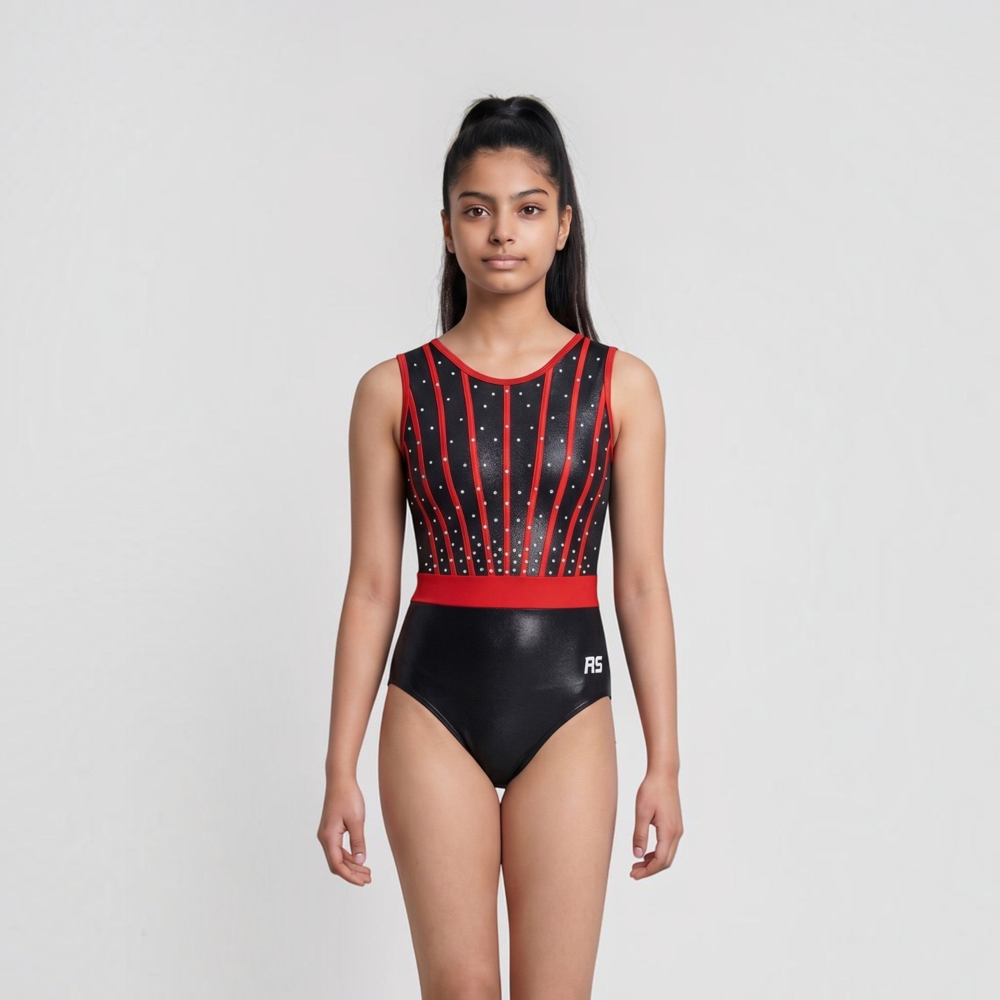 Elizabeth Velocity Sleeveless Leotard
