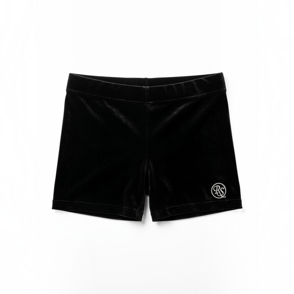 Shorts Black Velvet - RSG-044 - GYMNAST
