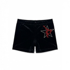 Shorts Black Velvet - RSG-046 - Star Gymnast