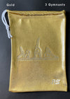 RS Gymwear Australia. Gold Grip Bag. 3 Gymnasts Gold.