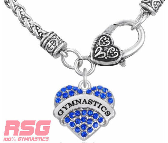 RSG Gymnast Necklace - RS Gymwear Australia - Blue