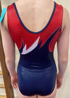 RSG-505 RS Gymwear Australia. Pymble Ladies College flame leotard.