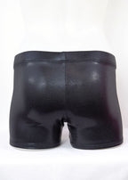 RS Gymwear Australia. Black Mystique shorts. Gymnast shorts. Dance shorts.