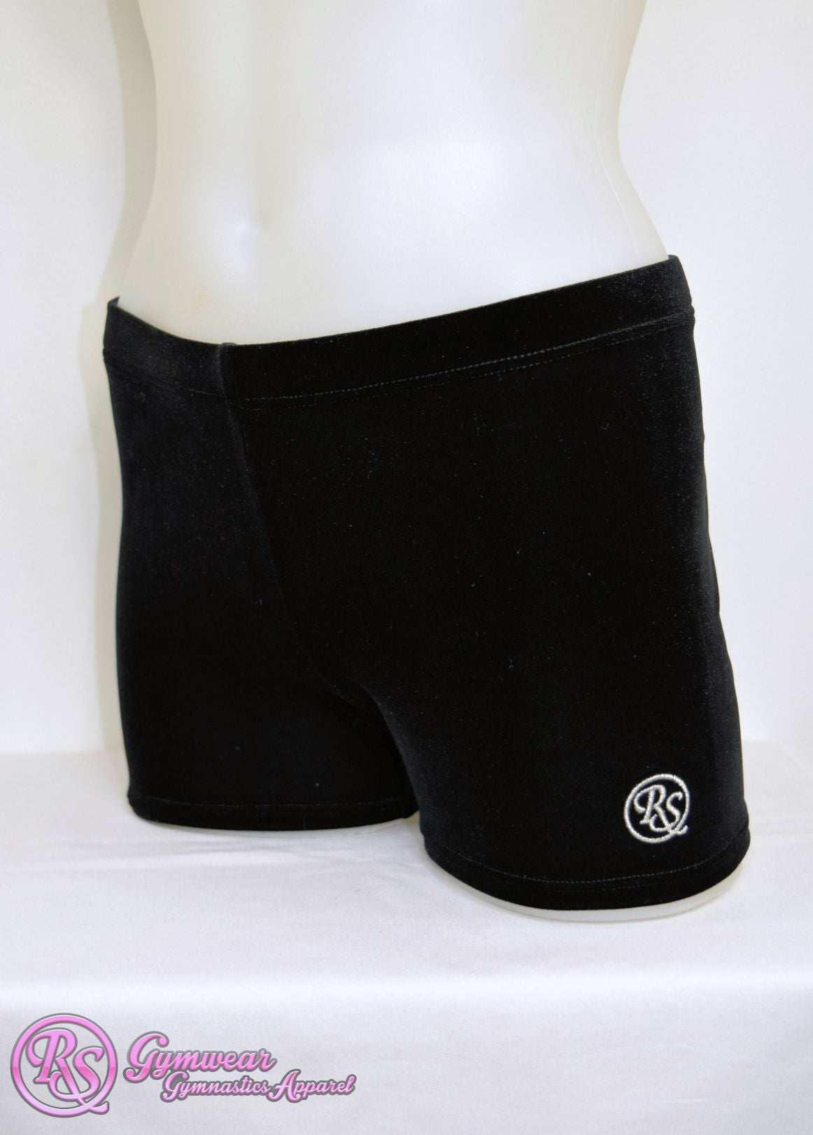 'Star Gymnast' shorts Black Velvet, RS Gymnastics RS Gymwear