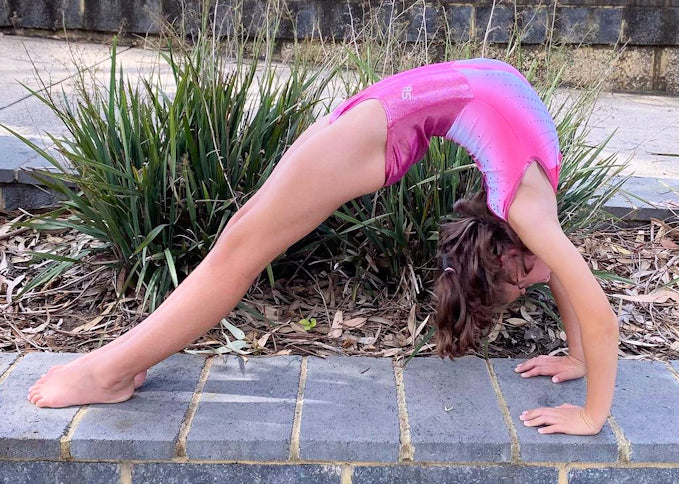 RSG-616 Shaye Peony Blush. RS Gymwear Australia